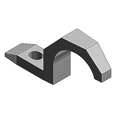 Abb Pipe Strap, Malleable Iron, Size 3/8" 1275